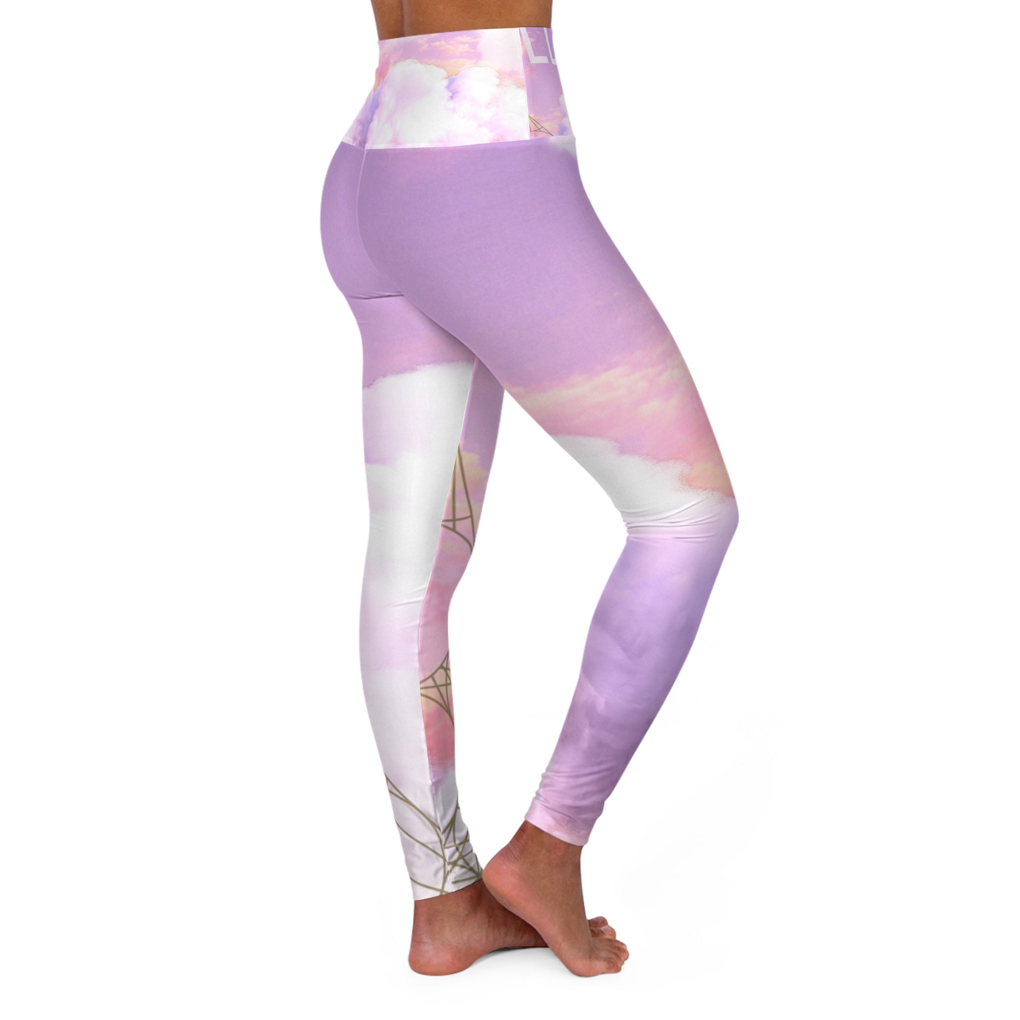 Cosmic Clouds High Waisted Yoga Pant