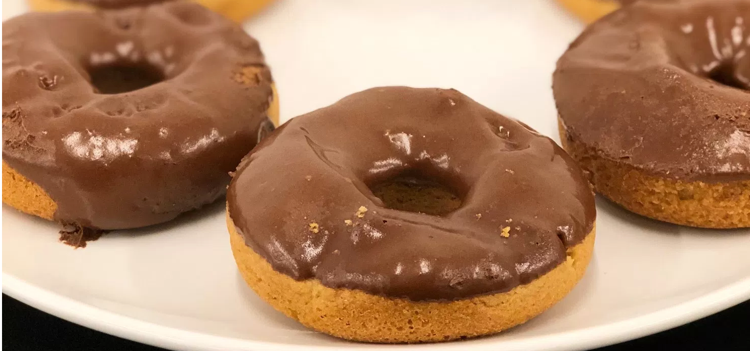 Golden Ratio Chocolate Frosted Donuts (Grain-Free, Gluten Free, Dairy-Free)