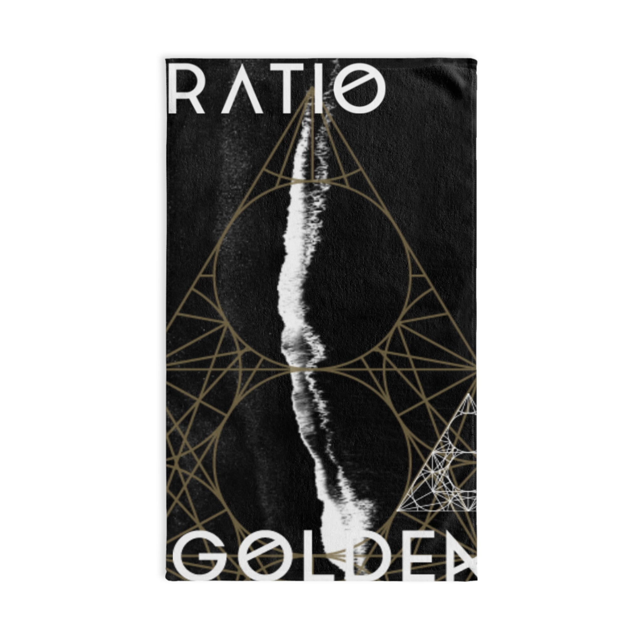 Slate + Gold Gym Towel