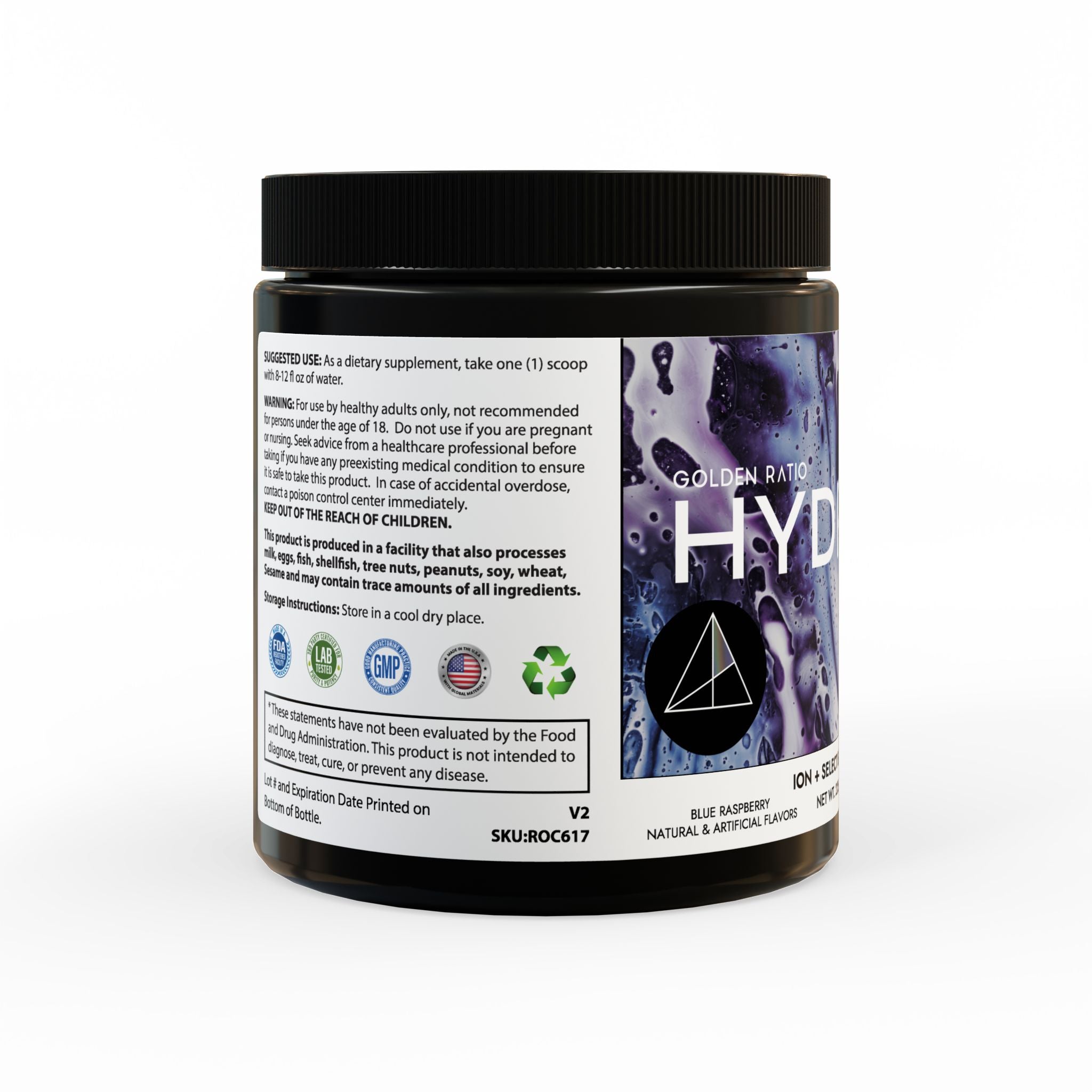 HYDRATE | ION + Select Electrolyte Supplement (225g, 7.9oz)