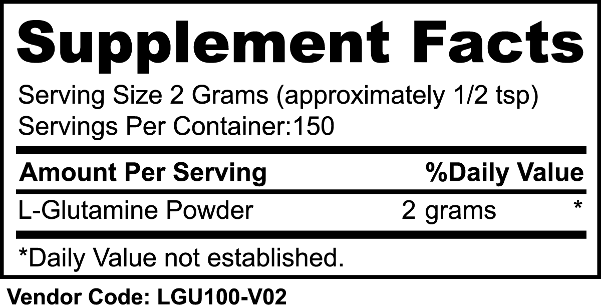 Grow Lean L-Glutamine Powder